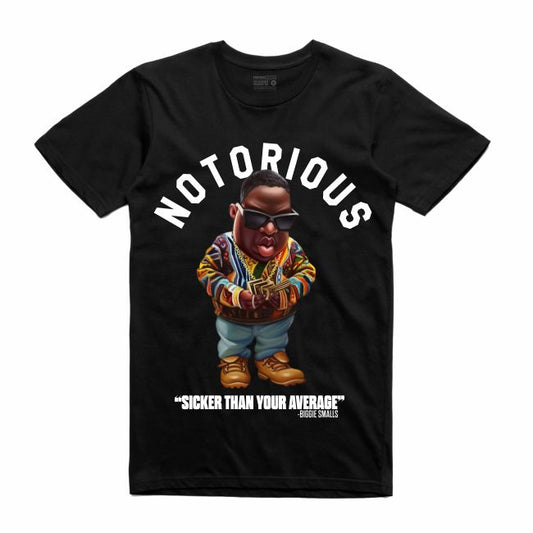 Biggie Black T-Shirt (Toons Collection)