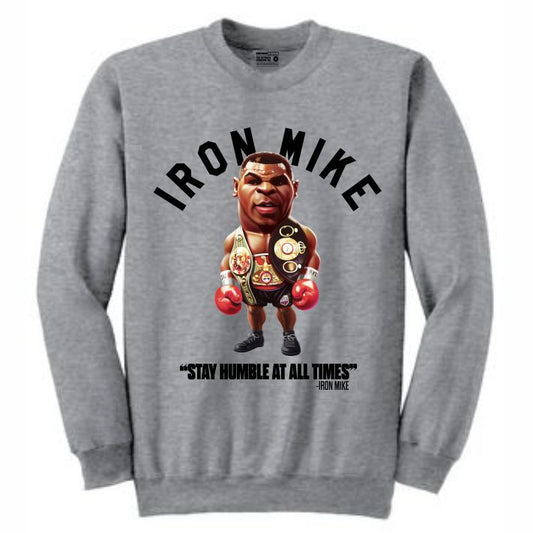 Iron Mike Grey Crewneck (Toons Collection)