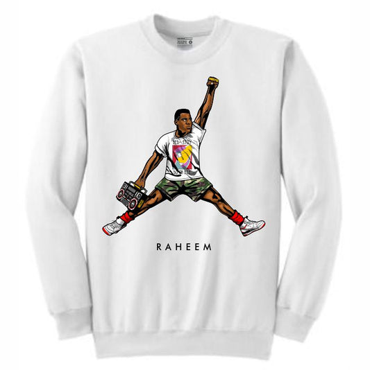 Raheem White Crewneck (JMPMN Collection)