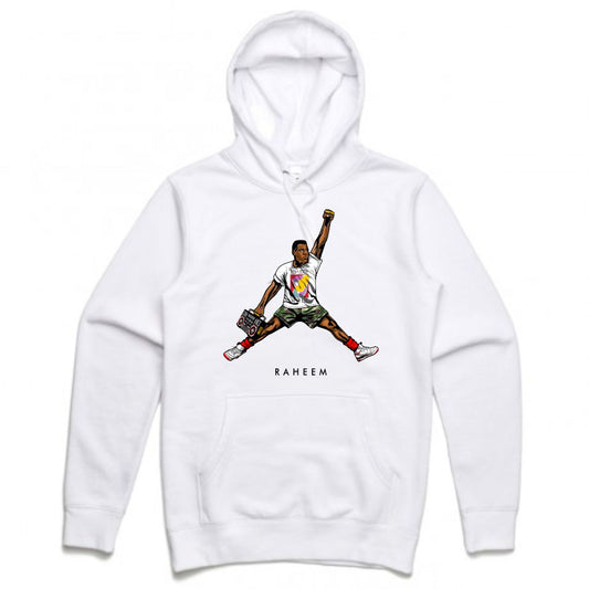 Raheem White Hoodie (JMPMN Collection)