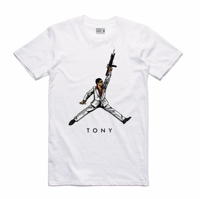 Scarface White T-Shirt (JMPMN Collection)