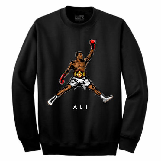 Ali Black Crewneck (JMPMN Collection)