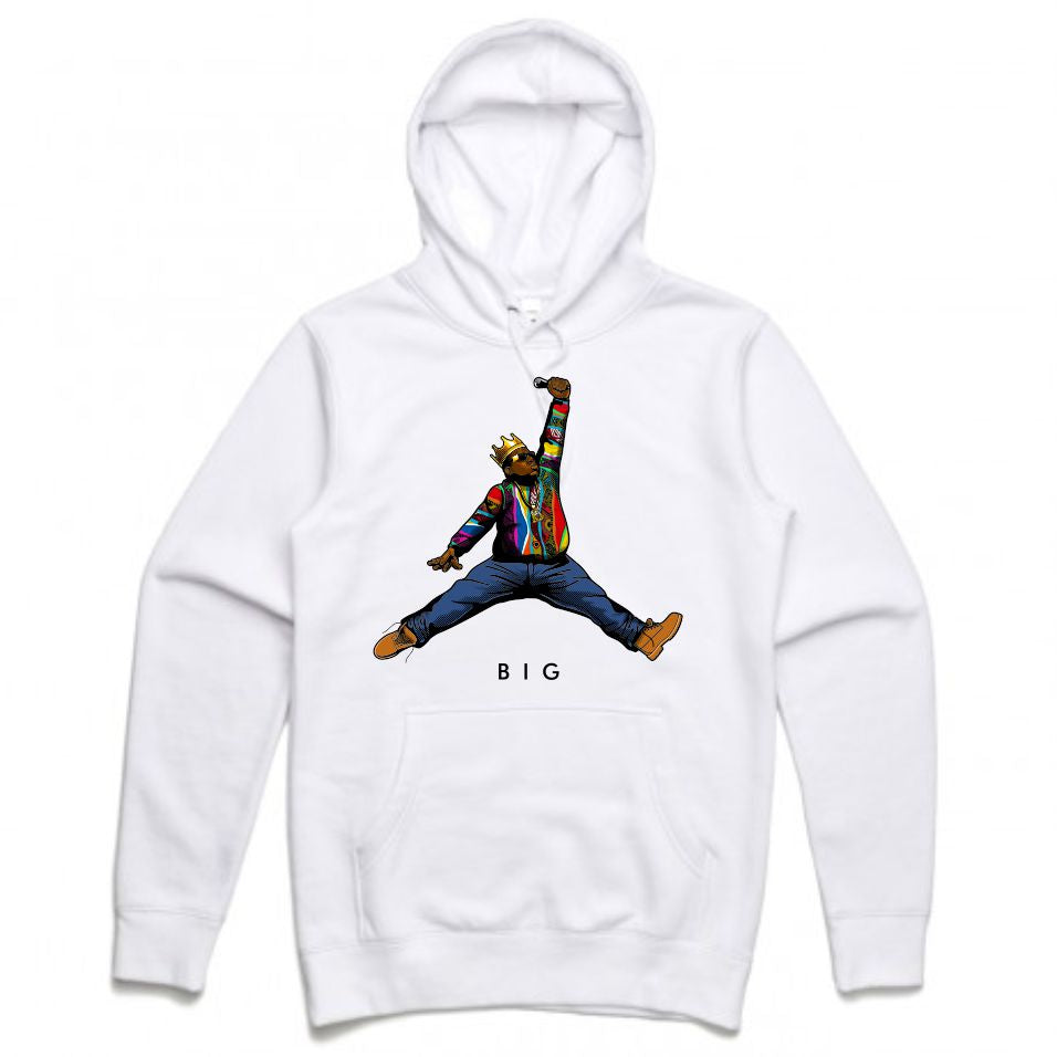 Biggie White Hoodie (JMPMN Collection)