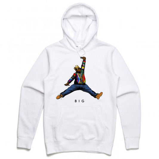 Biggie White Hoodie (JMPMN Collection)