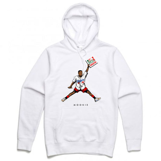Mookie White Hoodie (JMPMN Collection)