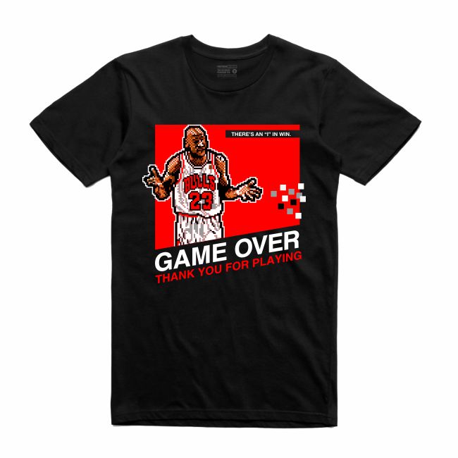 MJ Black T-Shirt (8 Bit Collection)