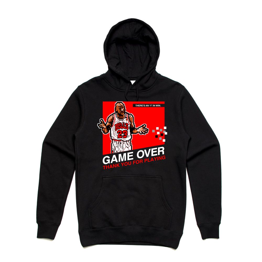 MJ Black Hoodie (8 Bit Collection)