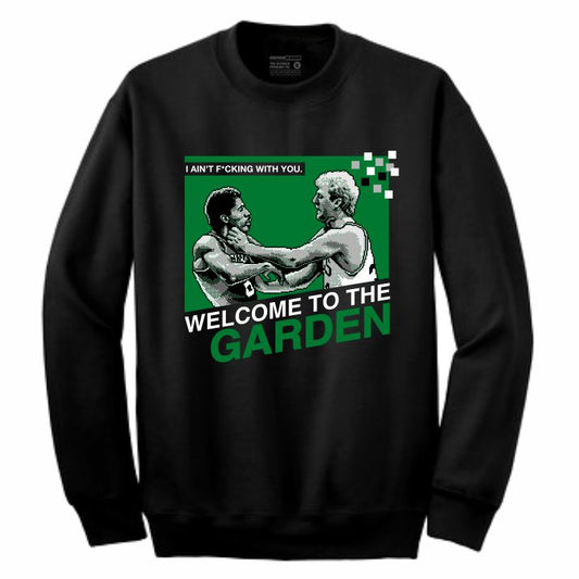 Garden Black Crewneck (8 Bit Collection)