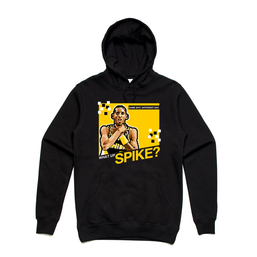 Spike Black Hoodie (8 Bit Collection)