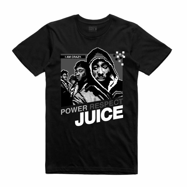 Juice Black T-Shirt (8 Bit Collection)