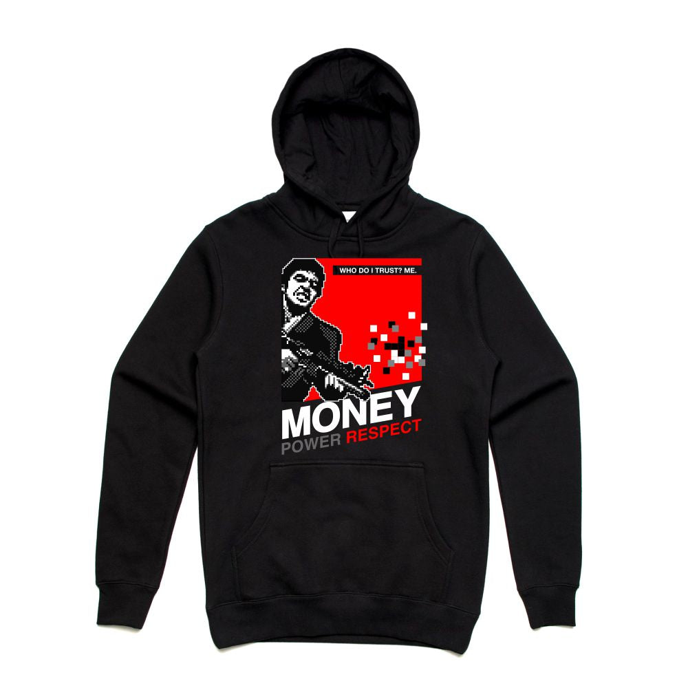 Scarface Black Hoodie (8 Bit Collection)