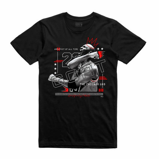 MJ Black T-Shirt (Mixed Media Collection)