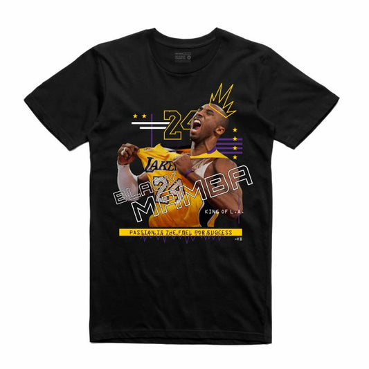 Mamba Black T-Shirt (Mixed Media Collection)