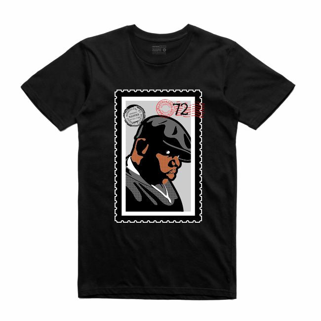 Biggie Black T-Shirt (Stamp V1 Collection)