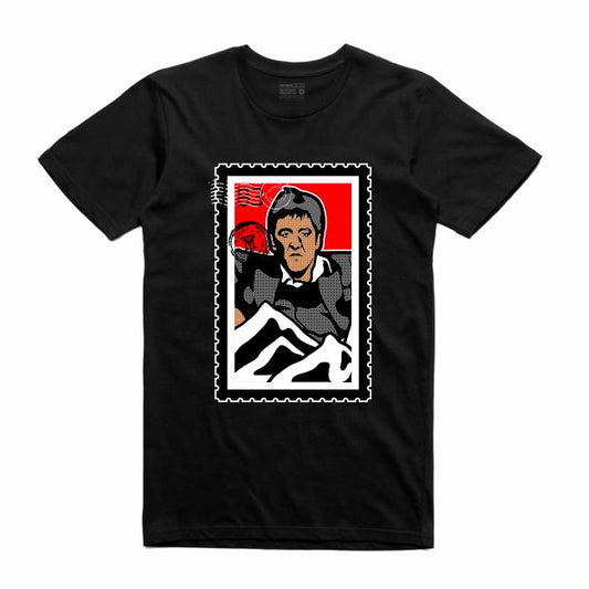 Scarface Black T-Shirt (Stamp V1 Collection)