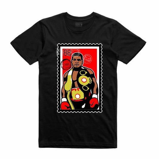 Iron Mike Black T-Shirt (Stamp V1 Collection)