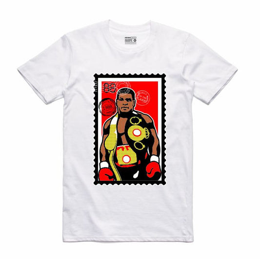 Iron Mike White T-Shirt (Stamp V1 Collection)