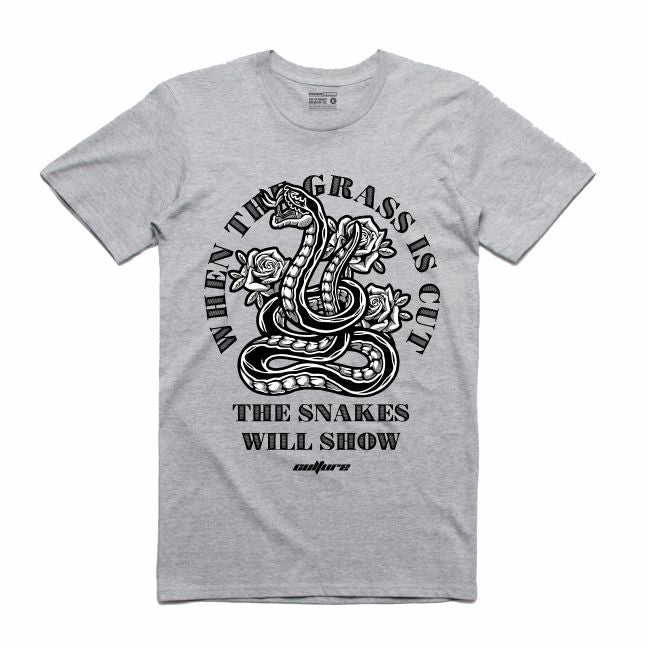 Snakes Grey T-Shirt (Culture)