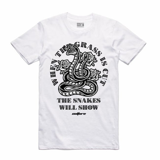 Snakes White T-Shirt (Culture)