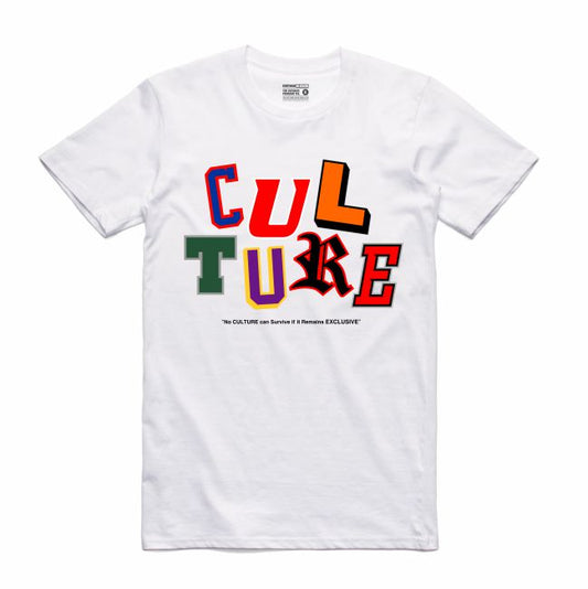 Letterman White T-Shirt (Culture)