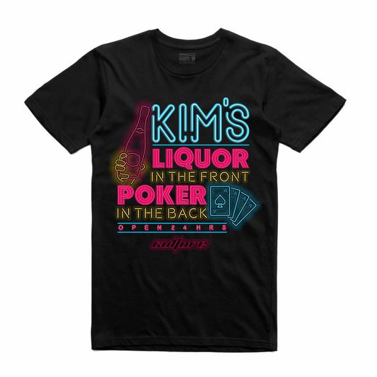 Kim's Liquor Black T-Shirt (Culture)
