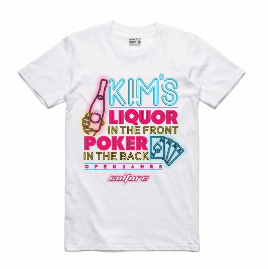 Kim's Liquor White T-Shirt (Culture)