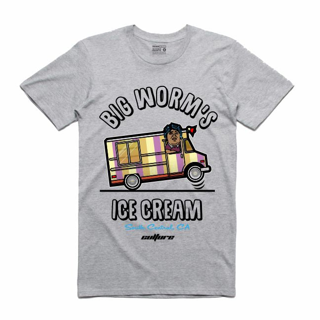 Big Worm Hood Boys Grey T-Shirt (Culture)