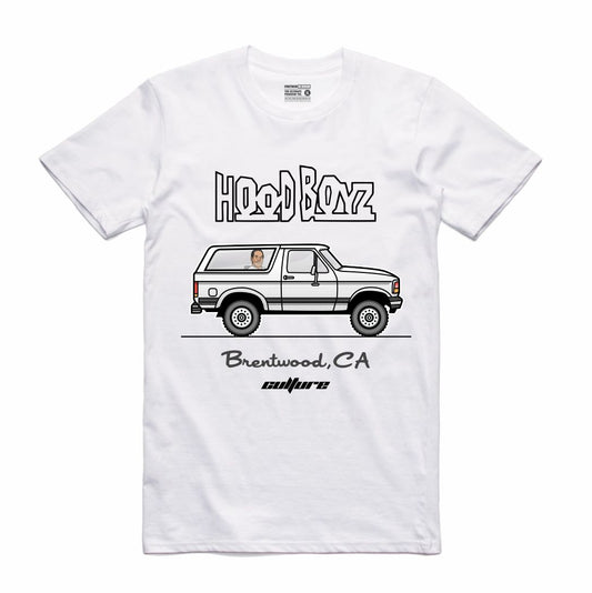 OJ Chase Hood Boys White T-Shirt (Culture)