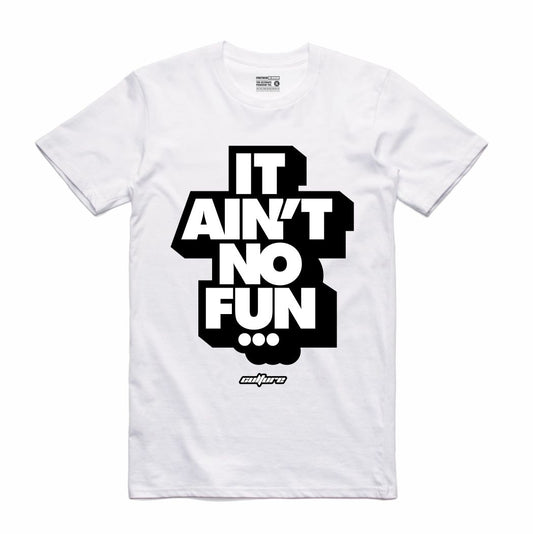 No Fun White T-Shirt (Culture)