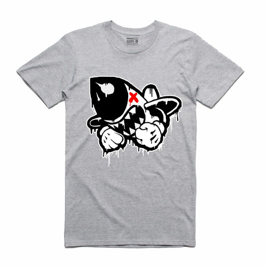 Bruiser Drip Grey T-Shirt (Bruisers)