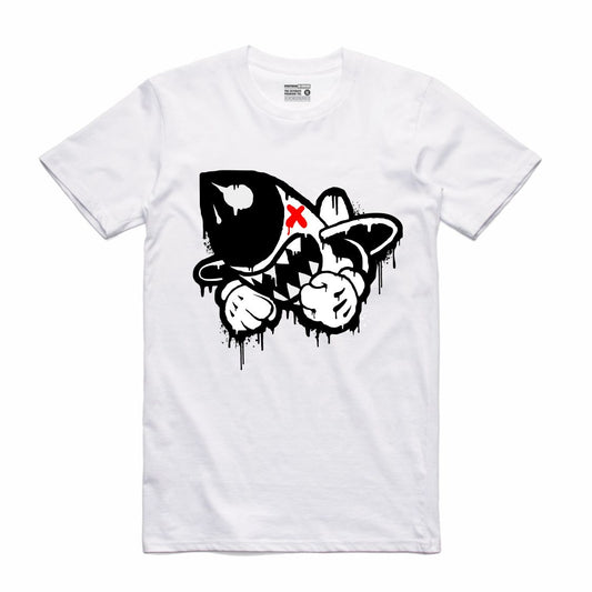 Bruiser Drip White T-Shirt (Bruisers)