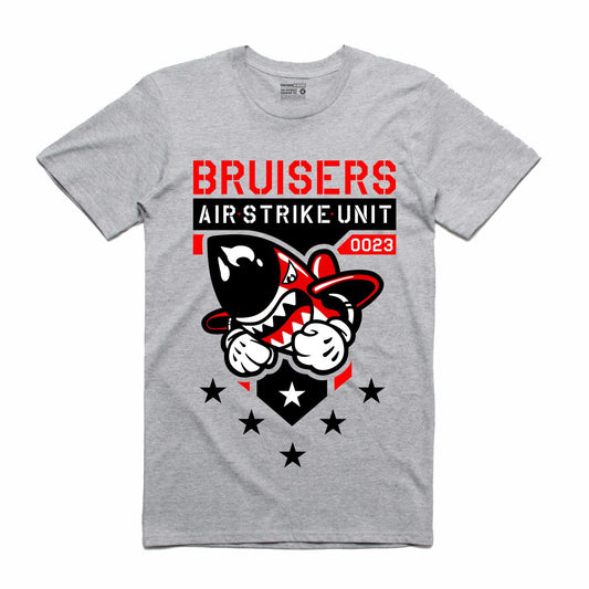 Bruiser Strike Grey T-Shirt (Bruisers)