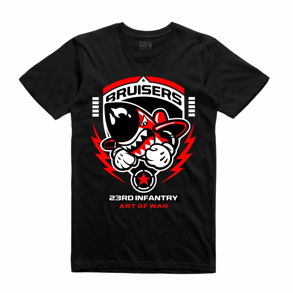 Bruiser 23 Infinity Black T-Shirt (Bruisers)