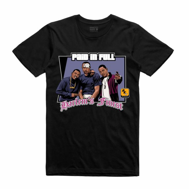 Paid in Full Black T-Shirt (GTA Collection)