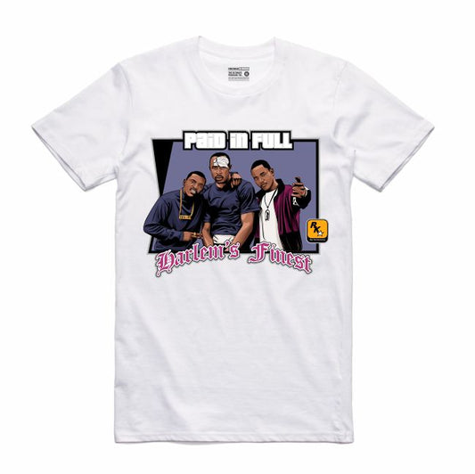 Paid in Full White T-Shirt (GTA Collection)