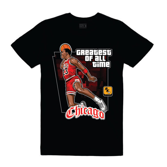 MJ Black T-Shirt (GTA Collection)