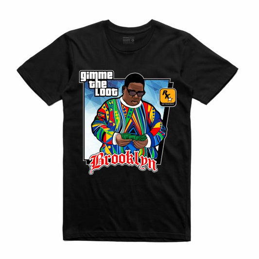Gimme the Loot Black T-Shirt (GTA Collection)