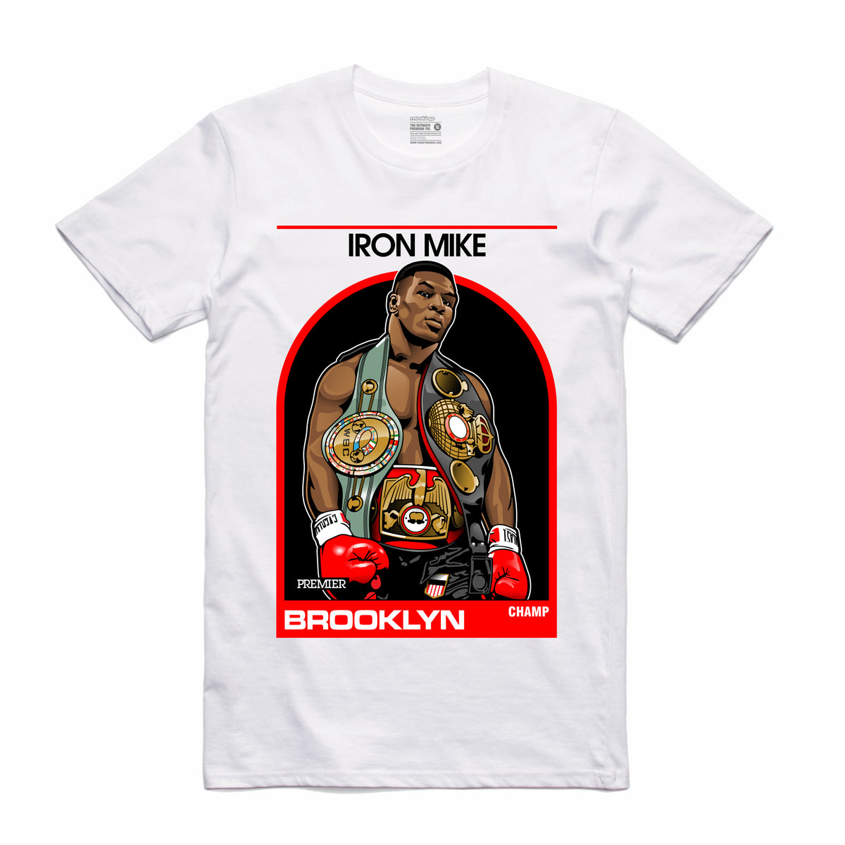 Iron Mike T-Shirt (BBall Card Collection)
