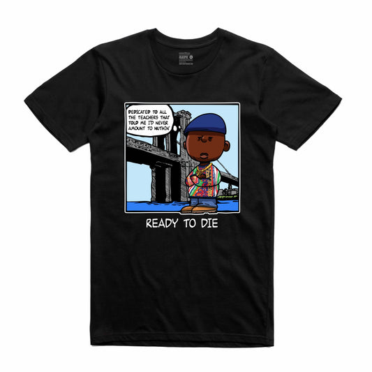 Biggie Black T-Shirt (PNUTS Collection)
