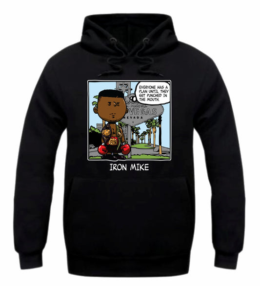 Iron Mike Black Hoodie (PNUTS Collection)