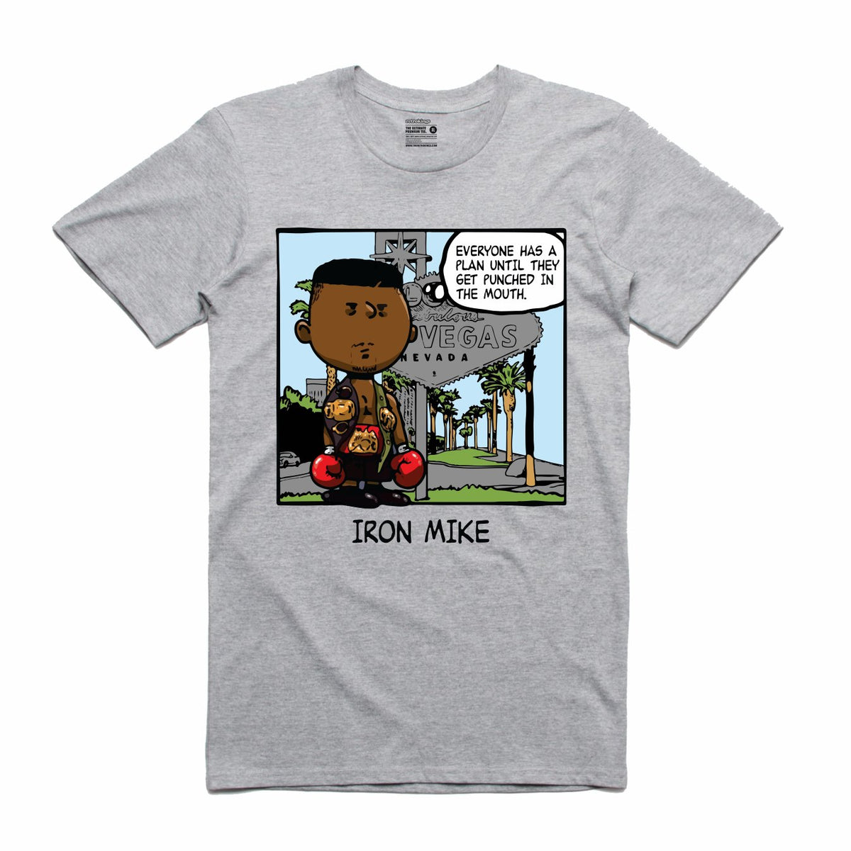 Iron Mike Grey T-Shirt (PNUTS Collection)