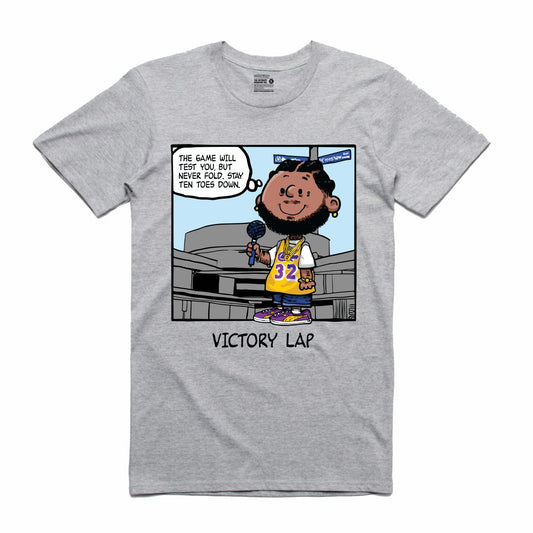 Victory Lap Grey T-Shirt (PNUTS Collection)