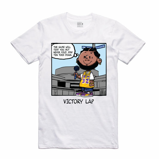 Victory Lap White T-Shirt (PNUTS Collection)