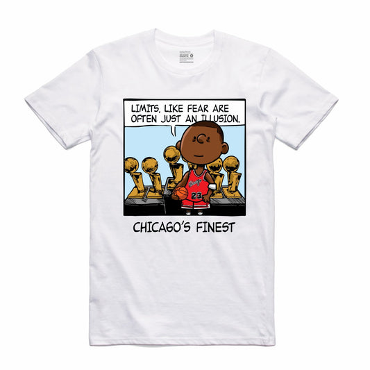 Chicago's Finest White T-Shirt (PNUTS Collection)