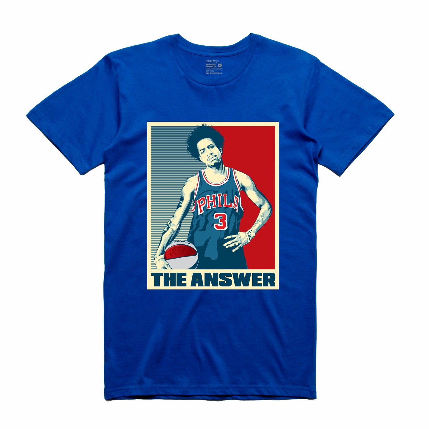 The Answer Royal T-Shirt (Stencil Collection)