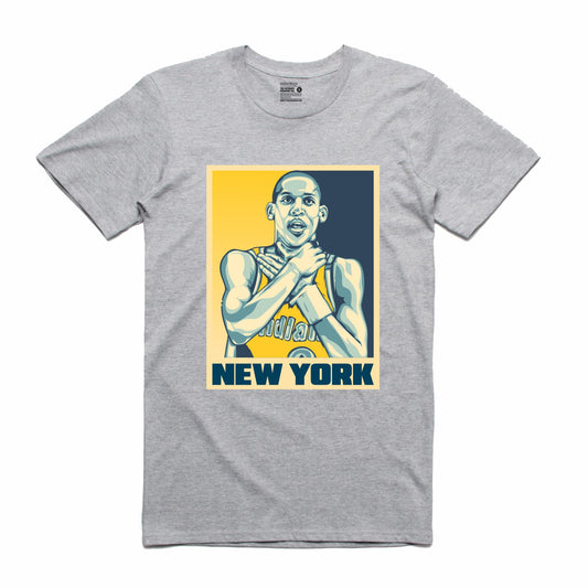 New York Grey T-Shirt (Stencil Collection)