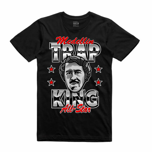 Pablo Black T-Shirt (Trap King Collection)