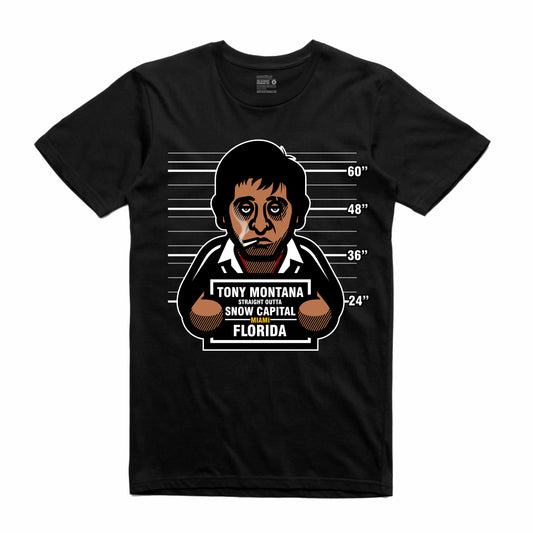 Scarface Black T-Shirt (Convicts Collection)
