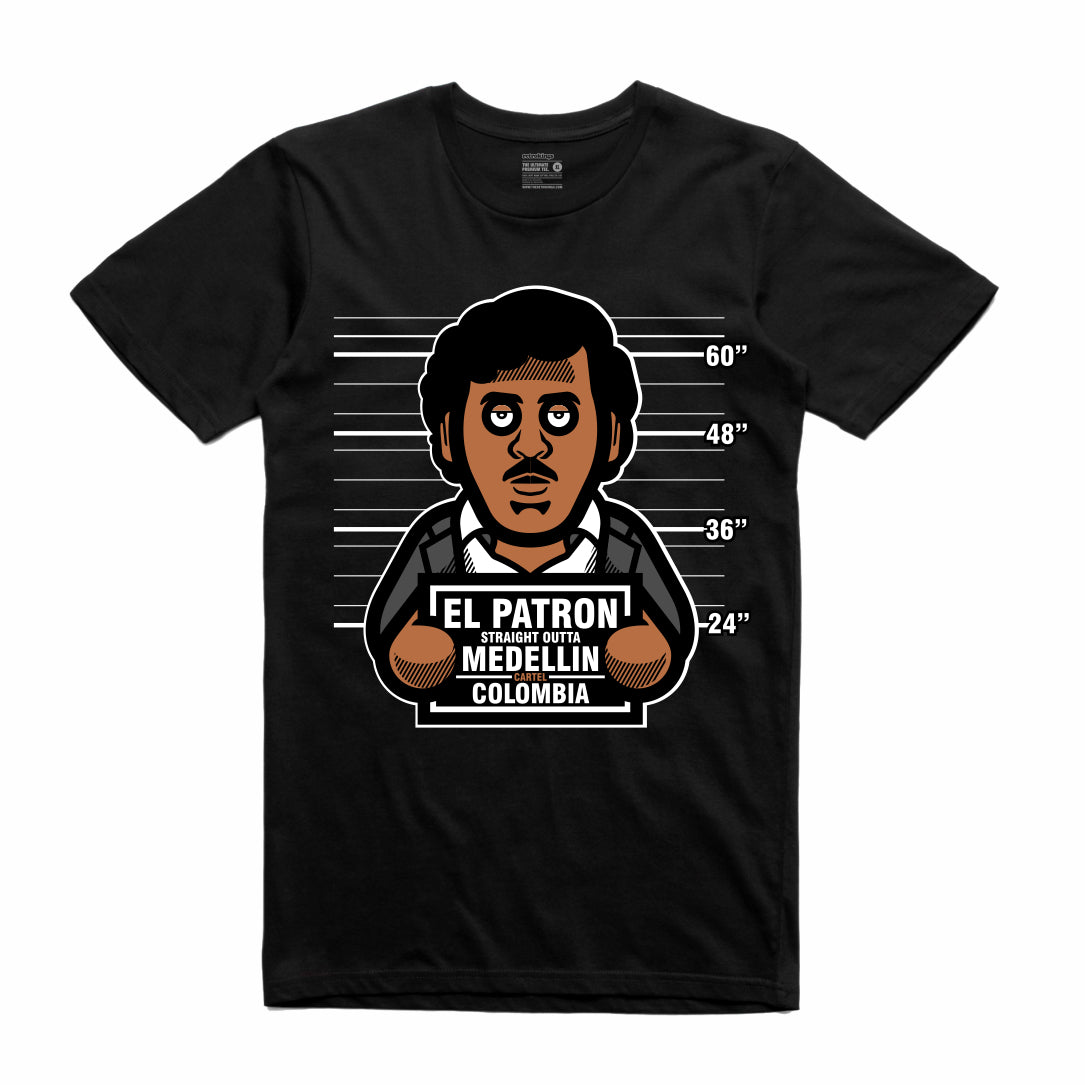 Pablo Black T-Shirt (Convicts Collection)